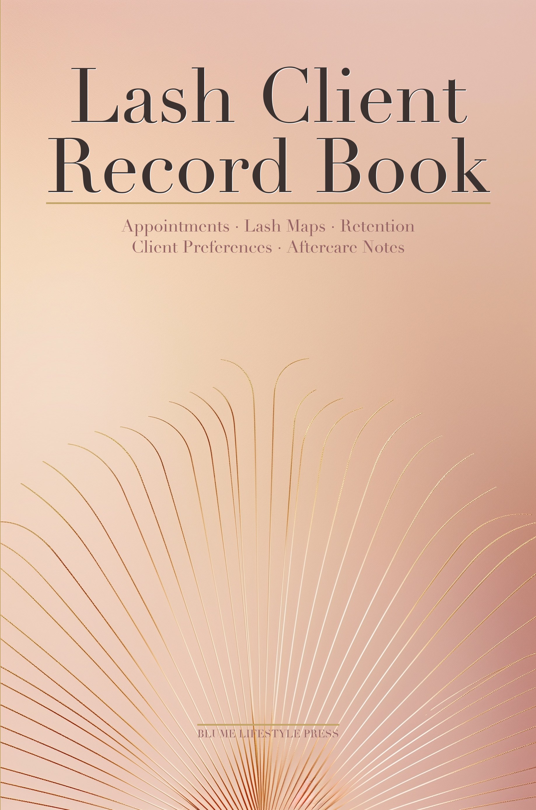 Lash Client Record Book