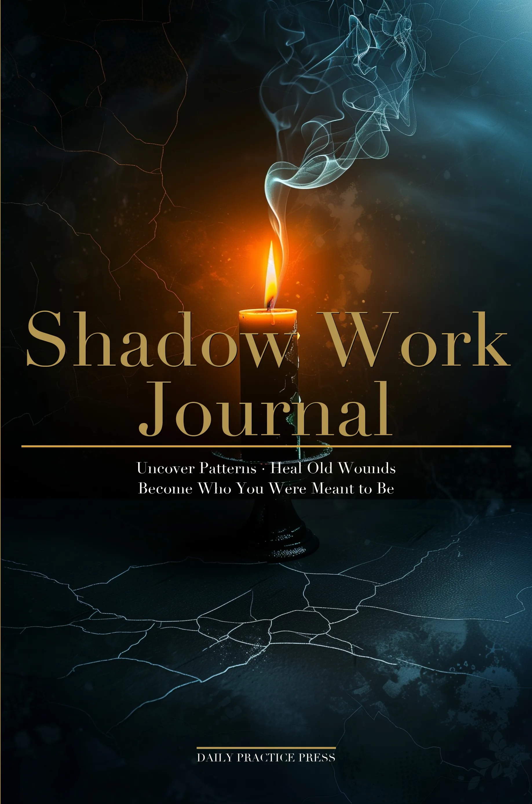 Shadow Work Journal — front cover as printed by Amazon KDP