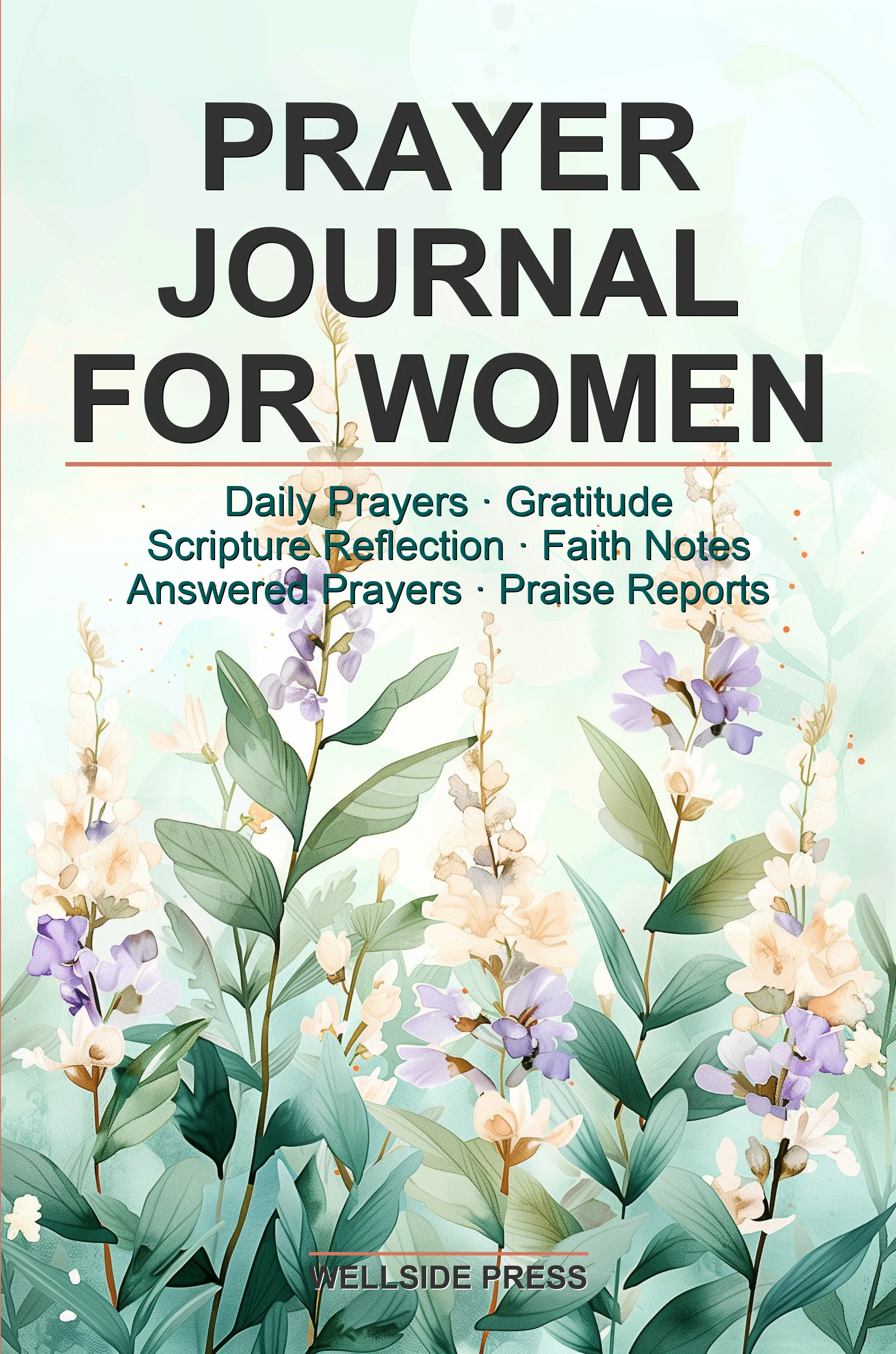 Prayer Journal for Women — front cover as printed by Amazon KDP